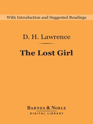 cover image of The Lost Girl (Barnes & Noble Digital Library)